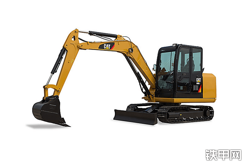 卡特彼勒306E2小型液压挖掘机整机外观