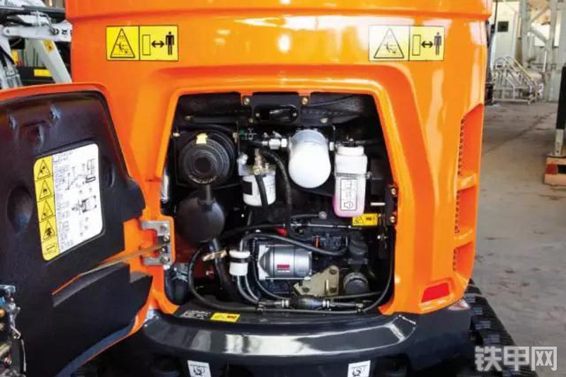 迪万伦DX17z挖掘机整机外观