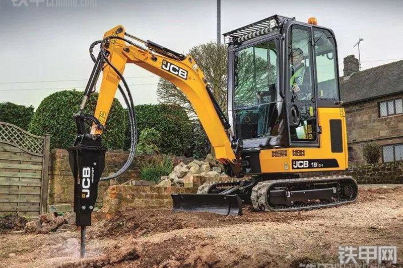 杰西博JCB19C-1挖掘机整机外观