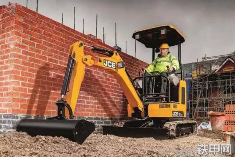 杰西博JCB18Z-1挖掘机整机外观