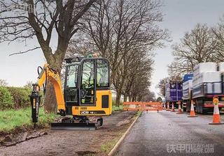 杰西博JCB19C-1挖掘机整机外观