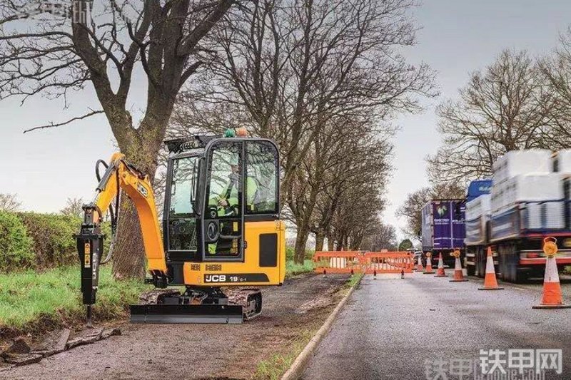 杰西博JCB19C-1挖掘机整机外观