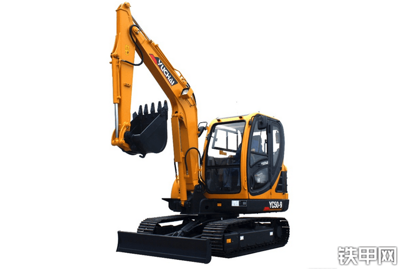 玉柴YC50-9挖掘机整机外观
