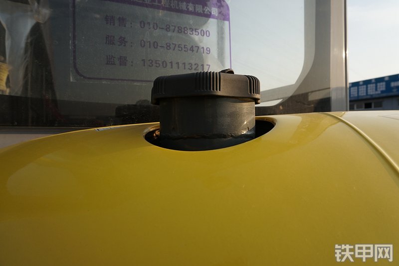 威克诺森50Z3挖掘机局部