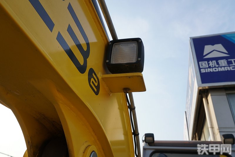 威克诺森50Z3挖掘机局部