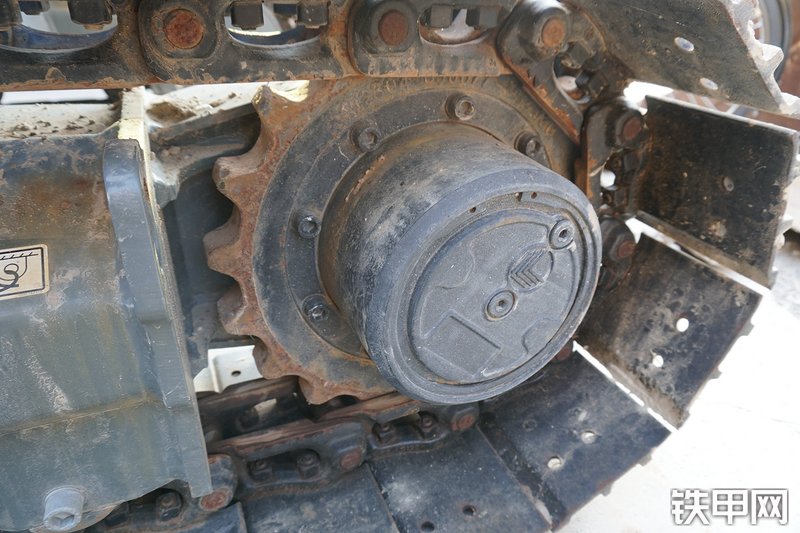 威克诺森50Z3挖掘机局部