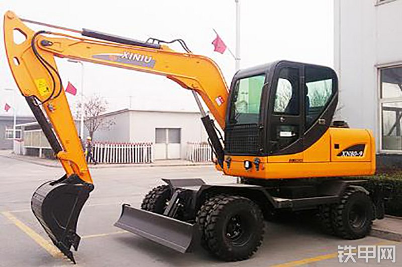 犀牛重工XN80-9挖掘机整机外观