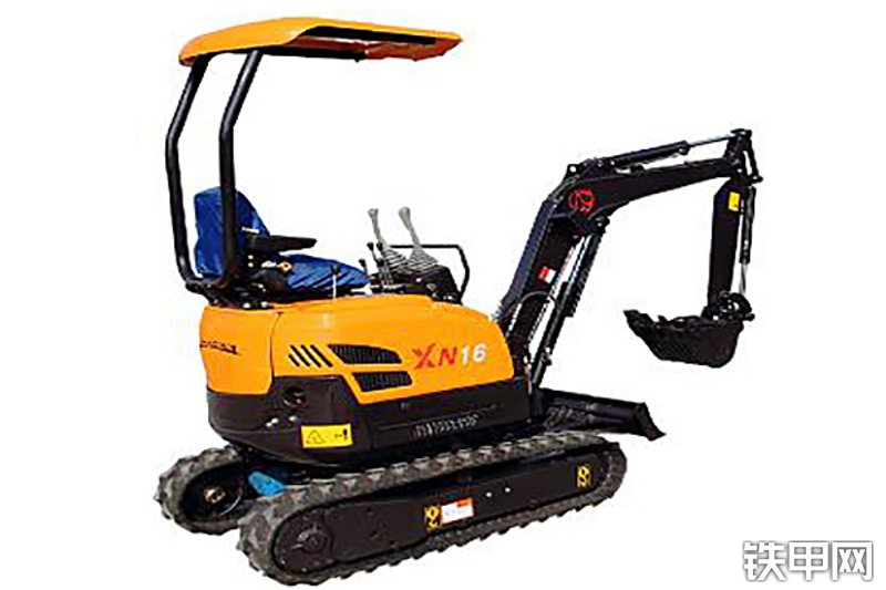犀牛重工XN16挖掘机整机外观