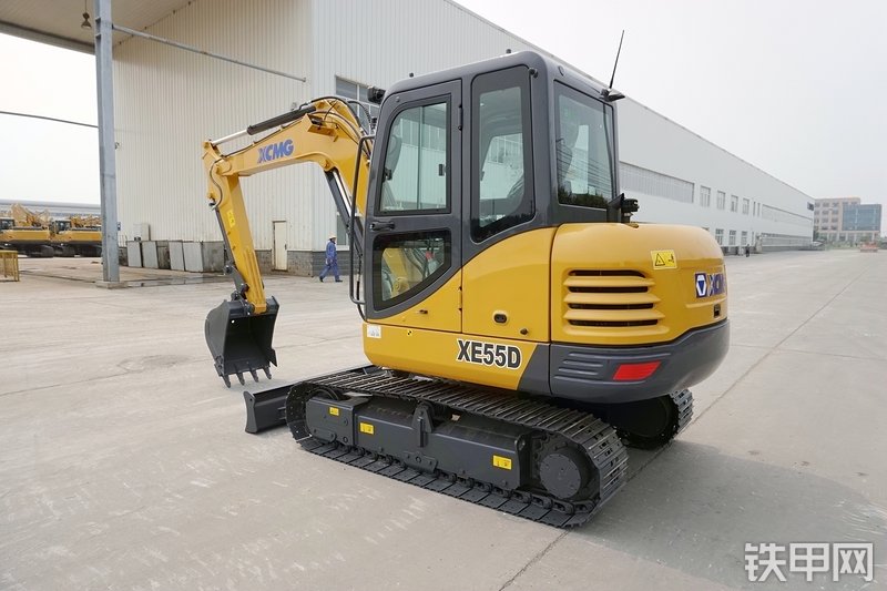 徐工XE55D挖掘机整机外观