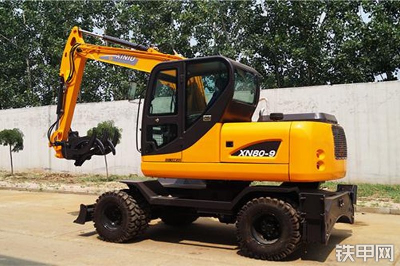 犀牛重工XN80-9甘蔗装载机挖掘机整机外观