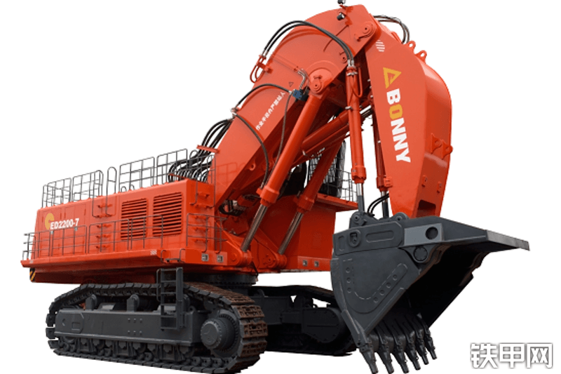 邦立重机CE2200-7正铲挖掘机整机外观