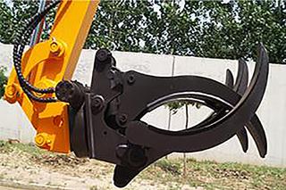 犀牛重工XN80-9甘蔗装载机挖掘机局部