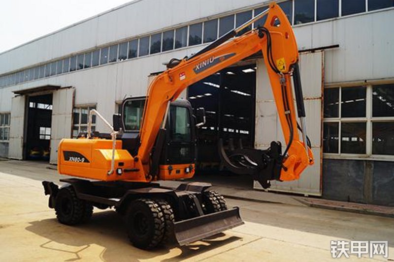 犀牛重工XN80-9甘蔗装载机挖掘机整机外观