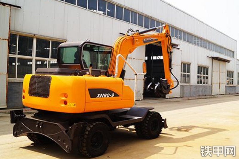 犀牛重工XN80-9甘蔗装载机挖掘机整机外观