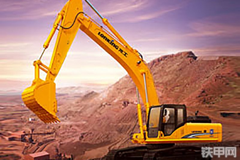 龙工LG6365H挖掘机整机外观