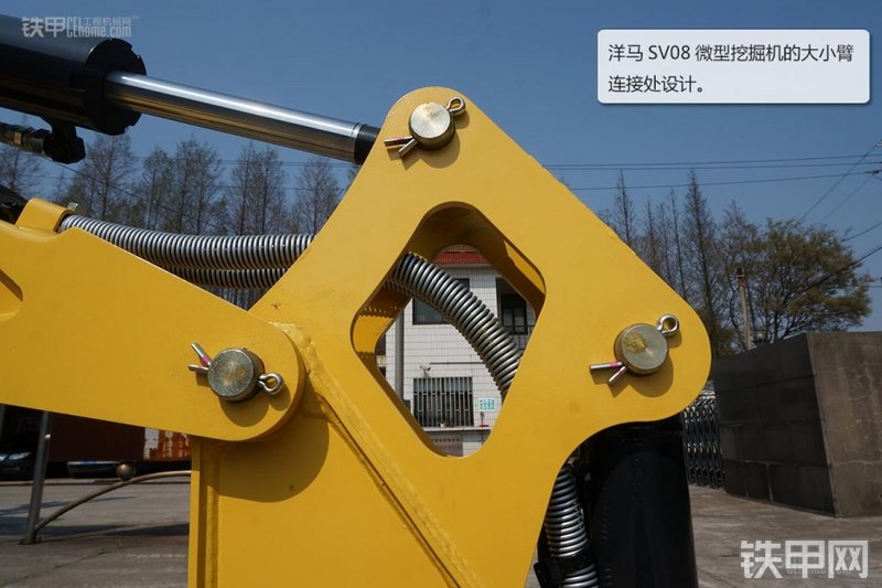 洋马sv08挖掘机局部