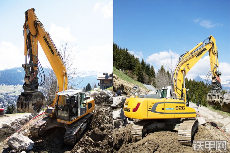 利勃海尔R926挖掘机图解( )