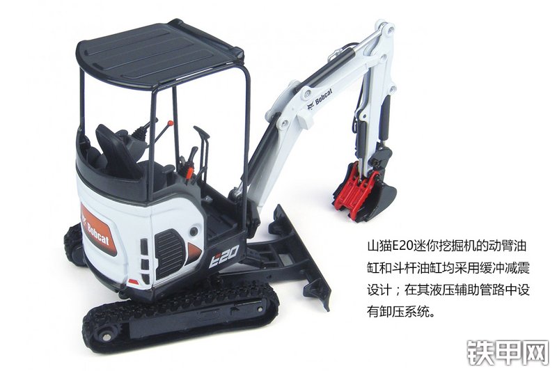 山猫E20挖掘机图解( )