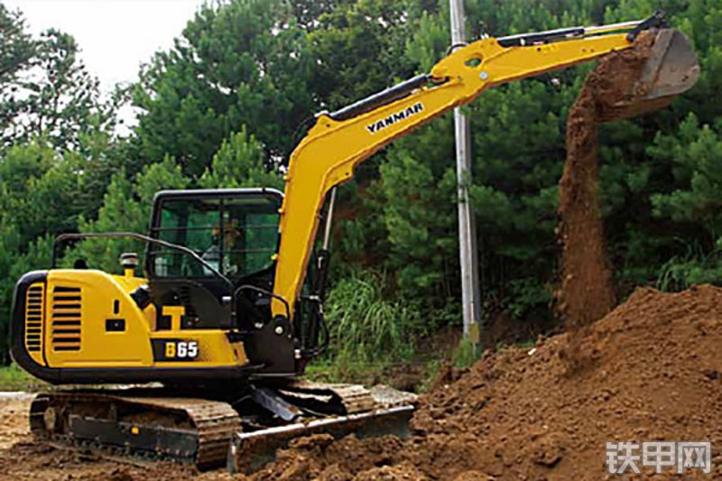 洋马B65挖掘机整机外观