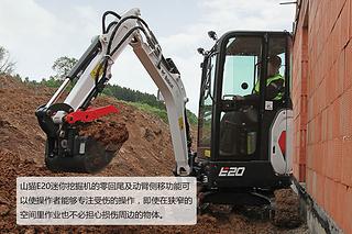 山猫E20挖掘机图解( )