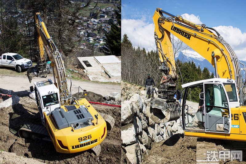 利勃海尔R926挖掘机图解( )