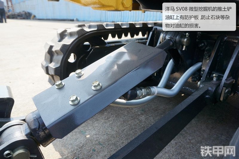 洋马sv08挖掘机局部