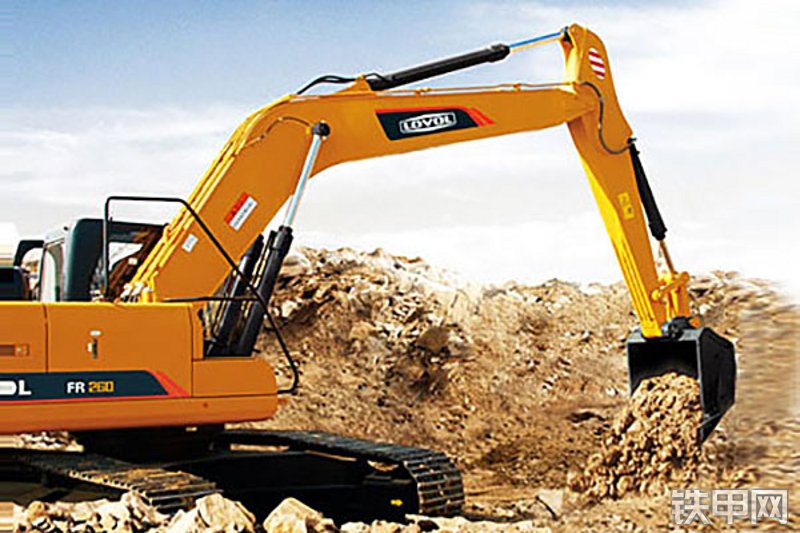 雷沃重工fr260履带式挖掘机