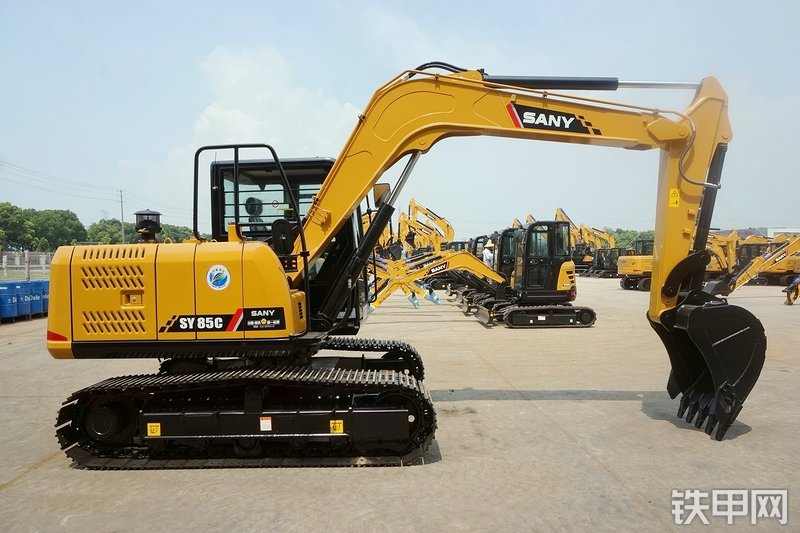 三一重工SY85C挖掘机整机外观