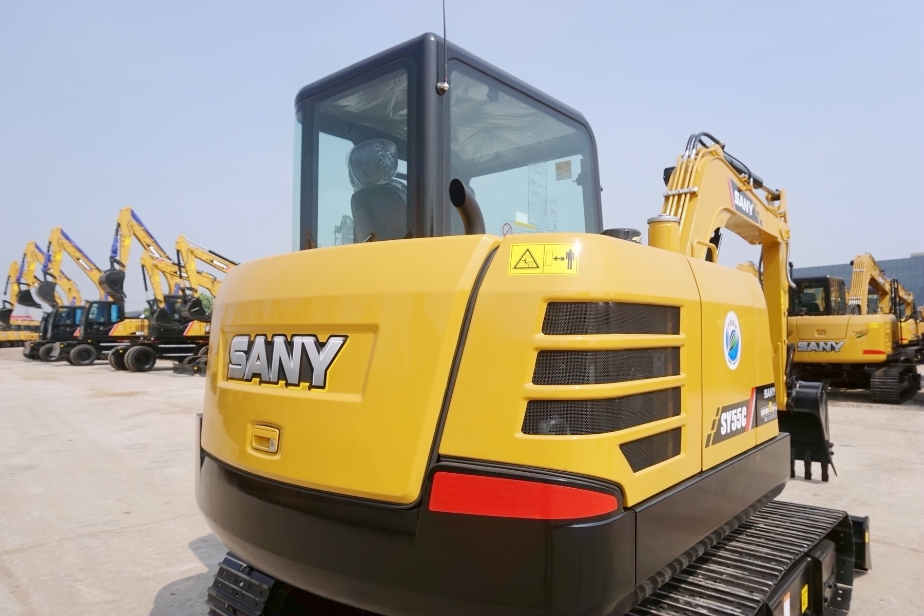 三一重工sy55c挖掘机图片大全_三一sy55c整机外观照片-铁甲工程机械网