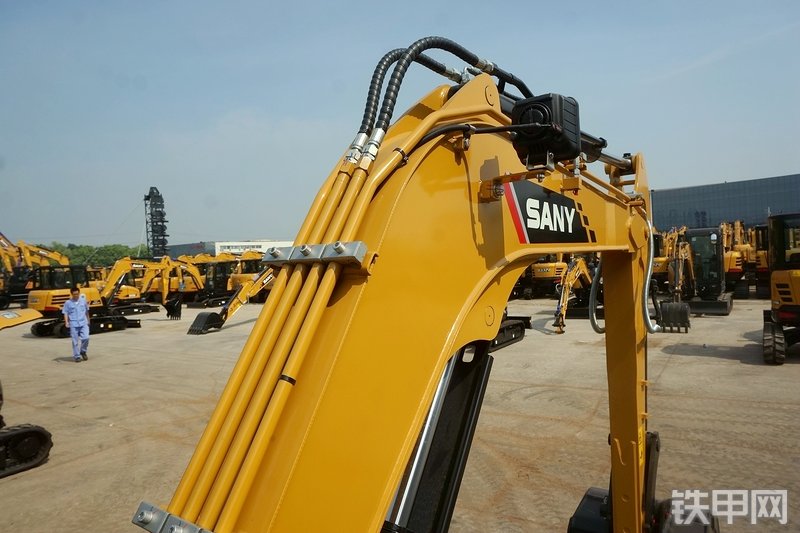 三一重工SY55U挖掘机局部