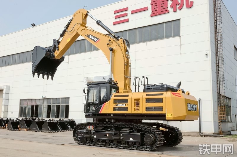 三一重工SY750H-松土器挖掘机整机外观