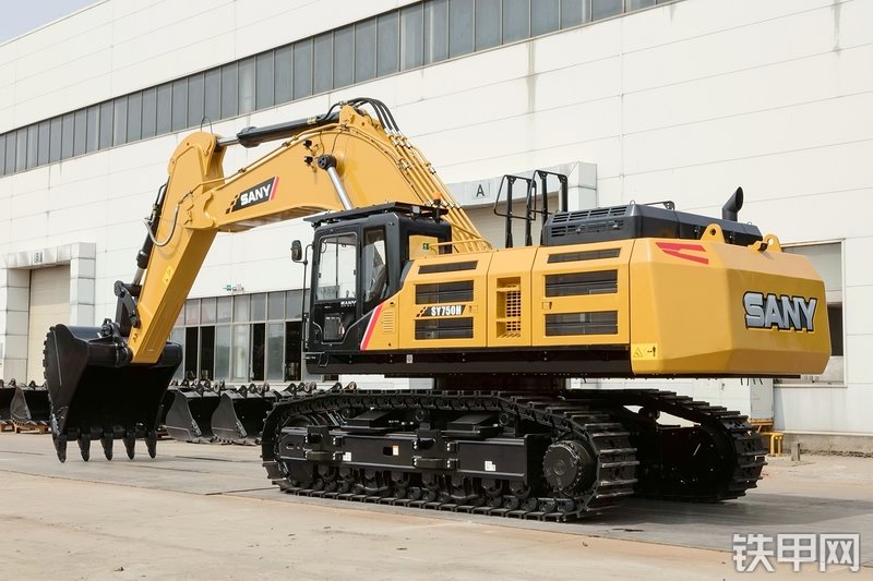 三一重工SY750H-松土器挖掘机整机外观