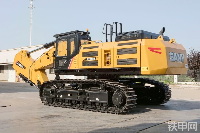 三一重工SY750H-松土器挖掘机整机外观