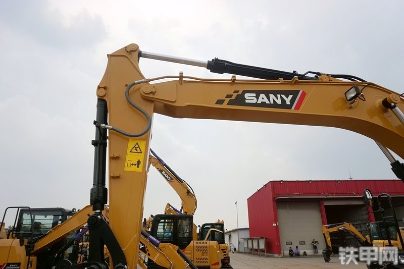 三一重工SY155W挖掘机局部