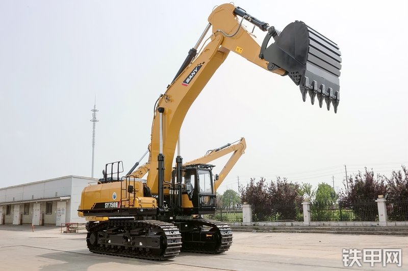 三一重工SY750H-松土器挖掘机整机外观