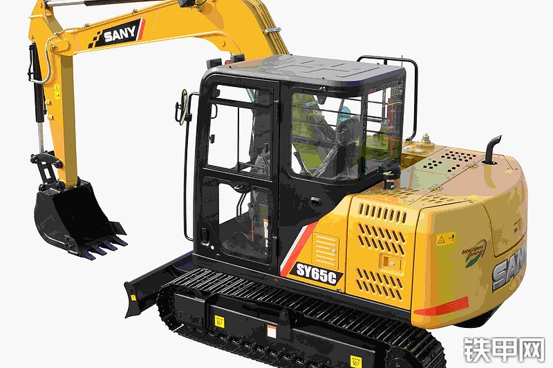 三一重工SY65C挖掘机整机外观