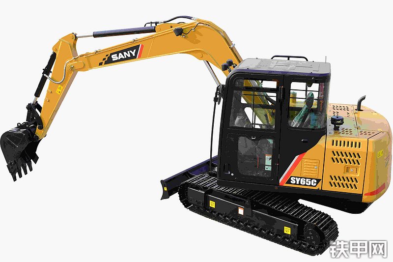 三一重工SY65C挖掘机整机外观