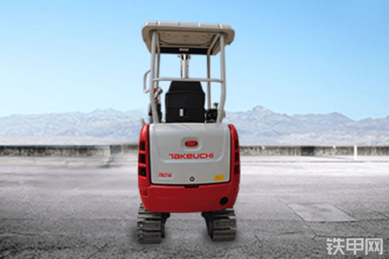 竹内TB216挖掘机整机外观