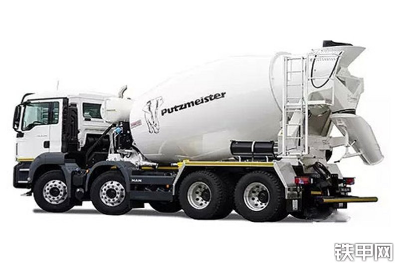 大象12方搅拌运输车整机外观