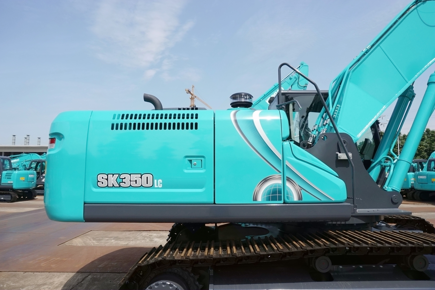 神钢sk350lc-10挖掘机