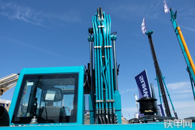 山河智能SWE100E挖掘机展会( )