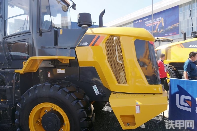 柳工CLG835H装载机展会( )