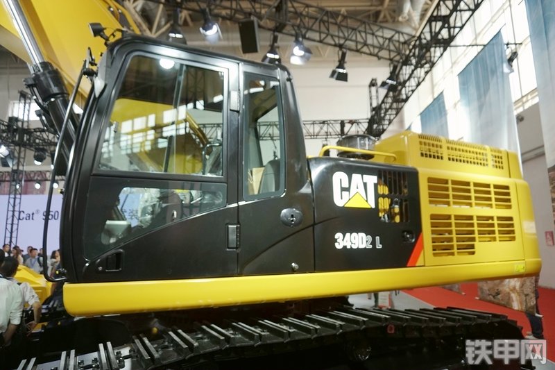 卡特彼勒349D2L液压挖掘机整机外观