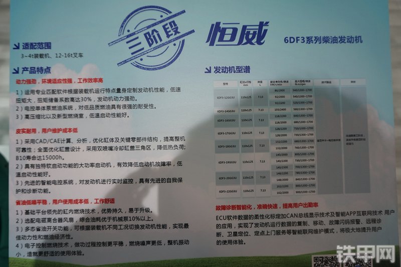 锡柴6DF3-12GG3U发动机展会( )