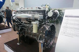 上柴SC9D230发动机展会( )