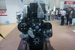 上柴SC12E395发动机展会( )