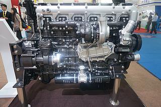 上柴SC12E385发动机展会( )