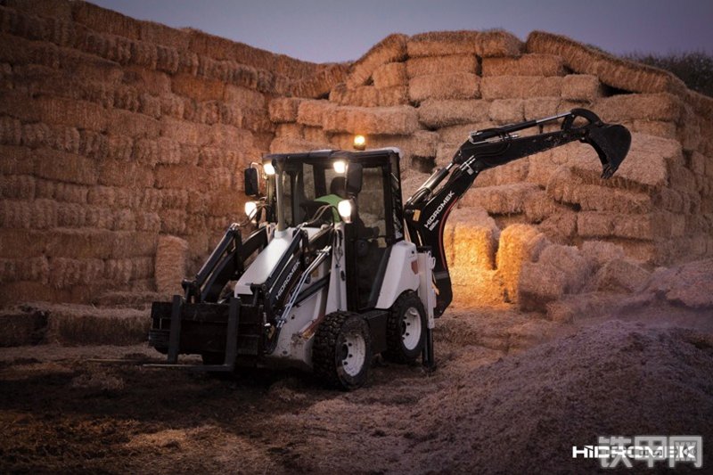 海德堡莱HMK62SS 挖掘装载机整机外观