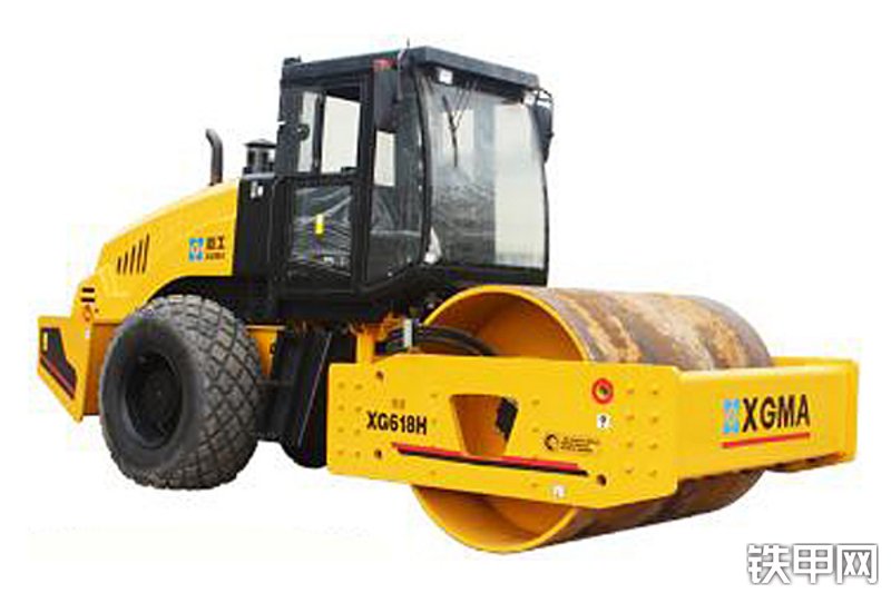 厦工XG618H压路机整机外观