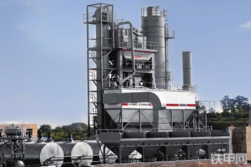 西筑J3000沥青搅拌站整机外观